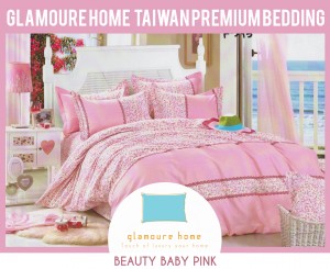 Sprei taiwan  beauty baby pink